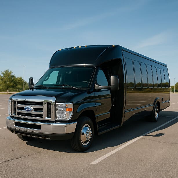 Charter Bus Rental Tulare 18 Passenger Minibus