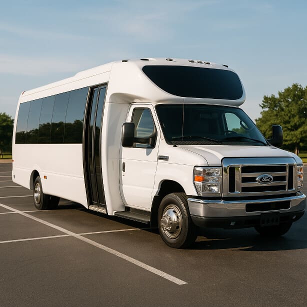 Charter Bus Rental Tulare 20 Passenger Minibus