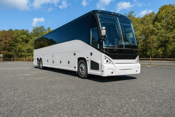 Charter Bus Rental Tulare 56 Passenger Charter Bus